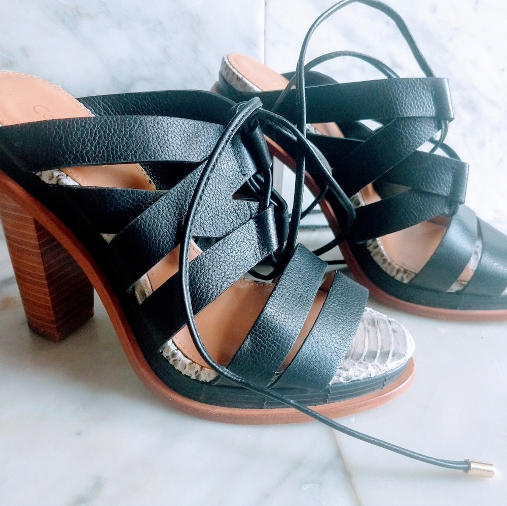 Black Calvin Klein Heels